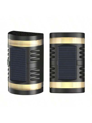 قطعة واحدة ضوء حائط بطاقة شمسية LED خارجي ل- منظر طبيعي حديقة ، إضاءة حالة مزاجية للباحة