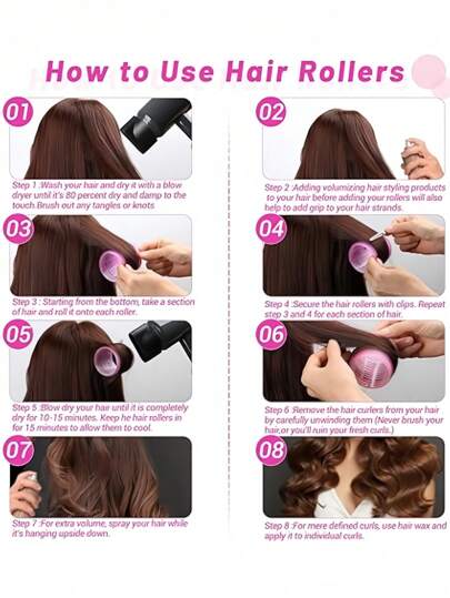 1 قطعة/7 قطع - أداة تطبيق شعر, أداة تطبيق زيت الشعر, أداة زجاجة صبغ, مع 6 مشابك شعر, مناسبة للشعر الطويل المستقيم والكثيف, غير مناسبة للشعر القصير، المتوسط، الرقيق، الناعم، المجعد