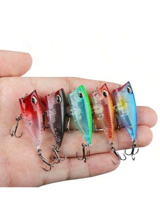 طعم صغير من النوع الطنان للصيد السطحي، طعم صغير مع صوت طقطقة للصيد في الجداول لسمك السلمون الموسكي والقيصر والكرابي