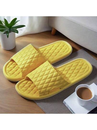 الأحذية الرخوة متعددة الاستخدامات، بتصميم دوبامين مبسط ولون طبيعي، مناسبة لتنسيق إطلالة يومية مريحة، للاستخدام الداخلي والخارجي والاستحمام من مادة EVA، للرجال والنساء