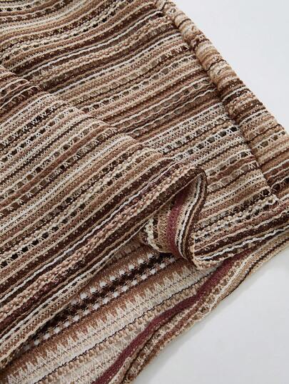 Swim Lushoire طقم بحر حريمي مقاسات كبيرة 3 قطع، ملابس علوية بوجه مربوط من ملابس علوية مع كوبات مثلثة وسروال قصير ملائمة بالإضافة إلى إيتوان، للاستخدام في الشاطئ والعطلات