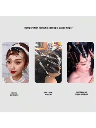 5 قطع / 10 قطع / 20 قطع / 30 قطعة كبس الضفائر ؛ مشابك شعر معدنية ملتوية احترافية - جهاز إصلاح وتثبيت الشعر الكثيف ذي الجودة العالية لصالونات الحلاقة، مناسب للتنسيق والقص والتصفيف - سهل الاستخدام، ولطيف على الشعر