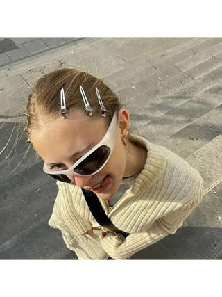 5 قطع / 10 قطع / 20 قطع / 30 قطعة كبس الضفائر ؛ مشابك شعر معدنية ملتوية احترافية - جهاز إصلاح وتثبيت الشعر الكثيف ذي الجودة العالية لصالونات الحلاقة، مناسب للتنسيق والقص والتصفيف - سهل الاستخدام، ولطيف على الشعر