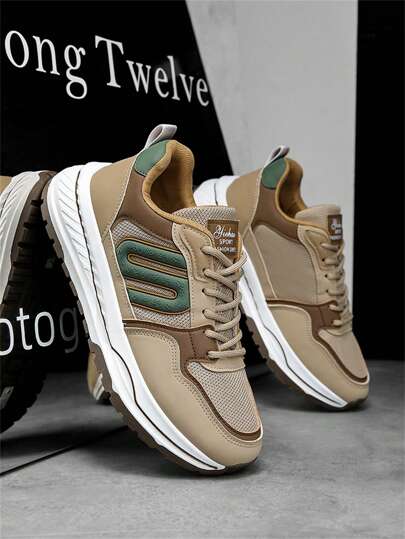 حذاء رياضي رجالي كاجوال صيفي لعام 2025، منفذ للهواء قماش شبكي خفيف الوزن وقاعدة ناعمة، مناسب للجري والسفر والارتداء اليومي وعيد الحب