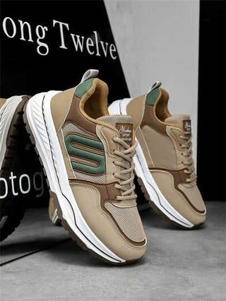 حذاء رياضي رجالي كاجوال صيفي لعام 2025، منفذ للهواء قماش شبكي خفيف الوزن وقاعدة ناعمة، مناسب للجري والسفر والارتداء اليومي وعيد الحب