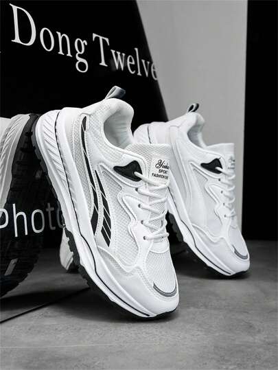 أحذية رياضية رجالية كاجوال خفيفة الوزن قابلة للتنفس بقاع طري، مناسبة للجري والسفر والتسوق والخروجات الصيفية، وصول جديد لعام 2025