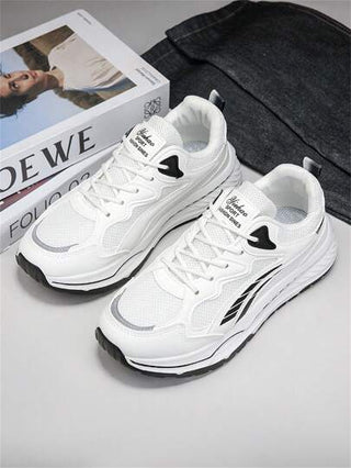 أحذية رياضية رجالية كاجوال خفيفة الوزن قابلة للتنفس بقاع طري، مناسبة للجري والسفر والتسوق والخروجات الصيفية، وصول جديد لعام 2025