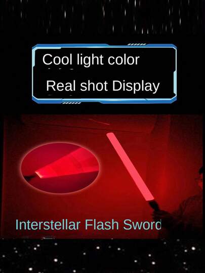 1 قطعة/2 قطعة مجموعة مترابطة، لعبة صاعقة لليزر، نوعية عشوائية، ألوان عشوائية، أداة للضغوط مضيئة ومضيئة (البطارية غير مشمولة)، بعض الأجزاء ذات ألوان عشوائية، سيف ديدبول، ديكور عيد الميلاد