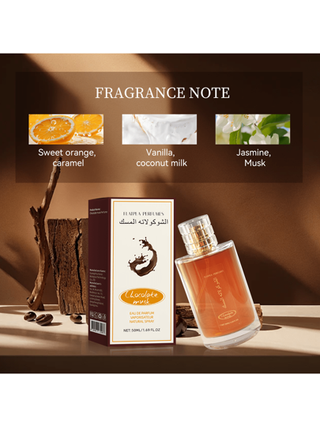 زجاجة رذاذ عطر أساسي بنكهة الشوكولاتة والمسك قوي العطر وطويل الأمد ، ضروري للسفر، محمول وسهل الاستخدام
