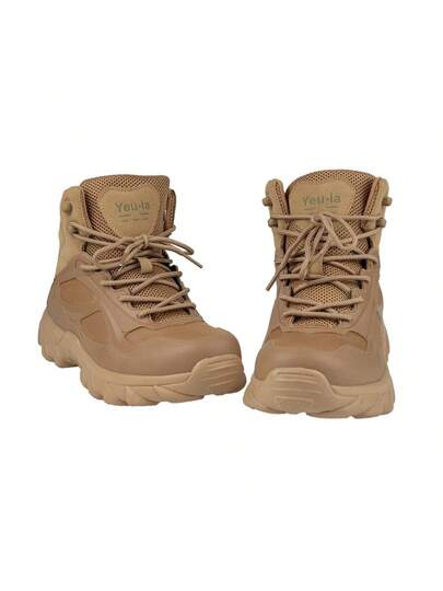 بوت التنزه والتسلق الجبلي للرجال والنساء، أحجام كبيرة، بوت خفيفة ورياضية للطرق الوعرة، بوت عمل، بوت صحراوية رخيصة ذات نعل ناعم، بوت رياضية خارجية عصرية للرجال، بوت قتالية، بوت تكتيكية، بوت للتنزه في الهواء الطلق
