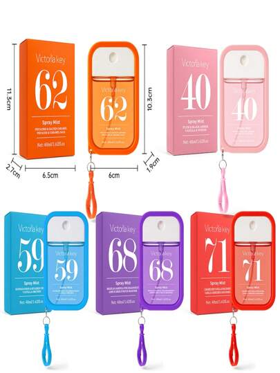 زجاجة رش عطر رقمية 48 مل موديل جديد معزز، رذاذ عطر للملابس، معطر الهواء، رائحة خفيفة وعطرية دائمة، مناسب للعائلة والأصدقاء وكهدايا عيد الحب وحفلات الزفاف الرومانسية والمنزل