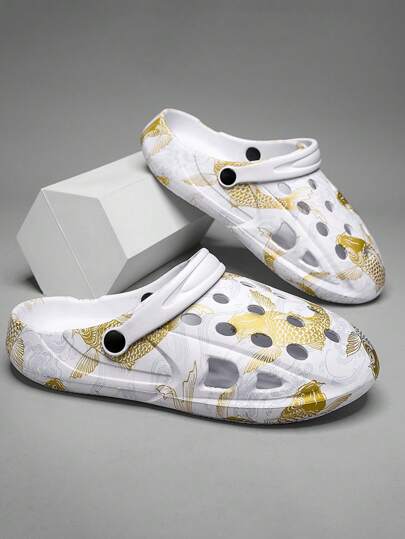 أحذية رجالية صيفية جديدة لعام 2025 ، عصرية وشاملة ،رياضية كاجوال،صنادل ثقب للاستخدام الداخلي والخارجي، أحذية رياضية كاجوال ، ذات سُمك في الأطراف، عصرية