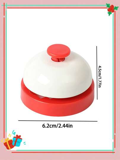 2 قطعة جرس يدوي، جرس إستدعاء، جرس إجابة، جرس خدمة الاستقبال، جرس طاولة الطعام، جرس للحيوانات الأليفة، جرس، أجراس، حسب الجرس، أجراس تدريب الحيوانات الأليفة على التبول