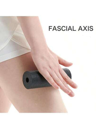 قطعة واحدة من رولر اليوجا الرغوي، للتدليك العميق لعضلات الجسم للاسترخاء، رولر تدليك للياقة البدنية، قابل للطي وللحمل