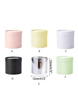 1 قطعة صندوق ورد مستدير من الورق المقوى ، لتغليف هدايا الحلوى والشوكولاتة وترتيبات الزهور وديكور الحفلات والمناسبات ،صندوق زهور دائري فارغ أسود للتزيينات المركزية