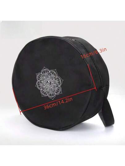 قطعة واحدة حقيبة يوجا سميكة قوية، حقيبة يد/كتف لتخزين لوازم اليوجا، حقيبة لحمل حصيرة اليوجا وملحقات عجلة البيلاتس الرياضية