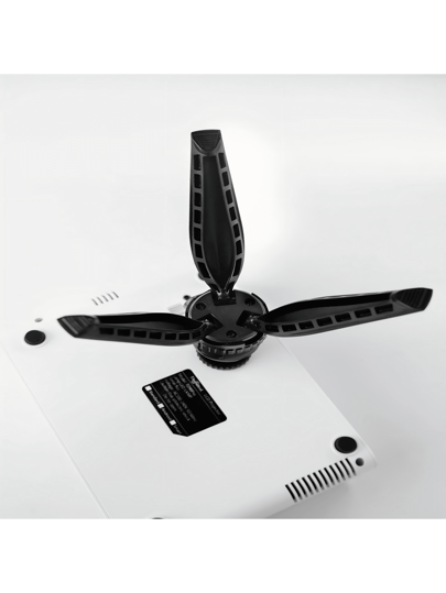 ThundeaL حامل مقلب قابل للطي ثلاثي القوائم ل "ThundeaL" للعارض الضوئي، حامل ثلاثي القوائم للكاميرا