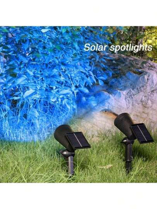 قطعة واحدة ضوء الحديقة الشمسي LED مقاوم للماء أضواء الحديقة المتكاملة مناسبة لأجواء حديقة الفناء الخارجي، إضاءة محيطية