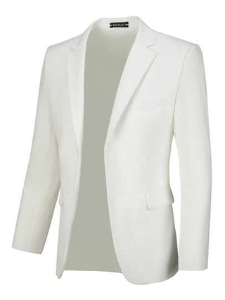 جاكيت بدلة وربطة عنق للرجال من ماركة Furuyal، اللون أبيض عاجي، قياس من XS إلى 3XL، قصة رفيعة للمناسبات مثل الأعراس والأعياد الوطنية والأعمال