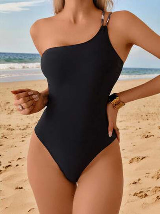 مايوه حريمي قطعة واحدة Swim Vcay قطعة واحدة من بدلة السباحة للنساء ذات الطبعة النمرية والظهر المكشوف والرباط المتقاطع المائل
