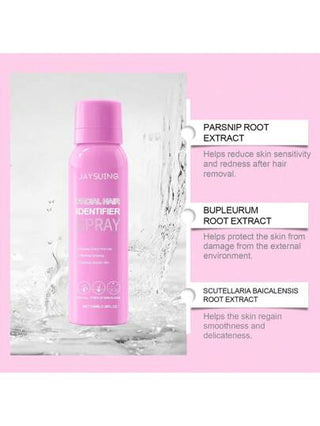 رذاذ التعرف على الشعر - بلسم الشعر، رذاذ تنظيف لطيف للوجه وإزالة الشعر