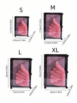 دبوس فن الشكل المستنسخ 3D متعدد الألوان ، قالب نموذج النسخ شكل الوجه وراحة اليد ، زخرفة مكتب المنزل ، ألعاب تخفيف التوتر ، كرات مغناطيسية ، دبابيس ، طقم العلوم