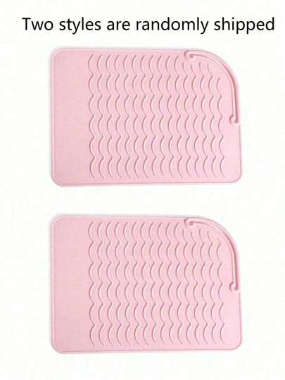 حصيرة الأدوات الساخنة للتصفيف قطعة واحدة، حصيرة عالمية مقاومة للحرارة لماكينة wyprostowania الشعر ومصفف الشعر للتخزين والسفر، حصيرة عازلة للحرارة مصنوعة من السليكون لأدوات تصفيف الشعر والكي والأجهزة الكهربائية، تحمي أدوات تصفيف الشعر الخاصة بك مع...