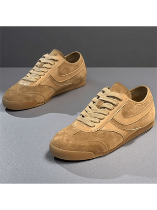 حذاء رياضي سهل الارتداء من الجلد الناعم أنيق كاجوال في طراز كلاسيكي رجالي ونسائي موديل 2025 مناسب لفصل الصيف