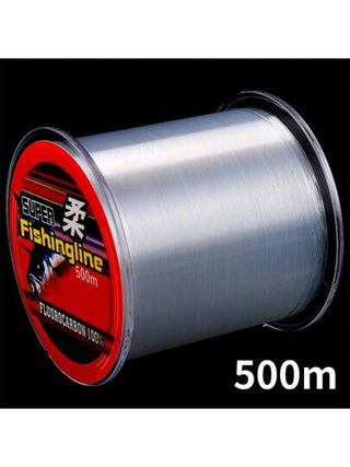 Topline Tackle 500م خيط صيد ناني من النايلون قوي جدًا 0.18مم 0.2مم 0.23مم شفاف