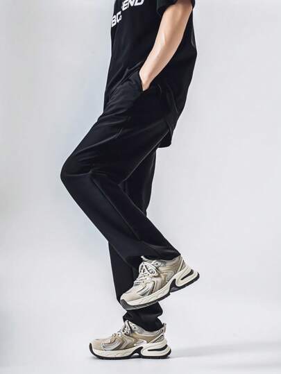 أحذية رياضية منخفضة رجالية مريحة متعددة الاستخدامات وقابلة للتنفس، أحذية رياضية ضخمة عصرية خريفية