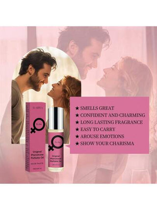 زجاجة واحدة من زيت العطر الفيرومون 10مل - عطر دائم، رائحة زهرية طبيعية وإصلاحية للنساء، مناسب للمواعدة والاستخدام اليومي، يعزز الثقة والأناقة