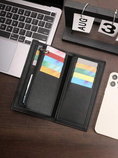 HOVI'S حقيبة بطاقة جواز السفر خفيفة الوزن متعددة الفتحات متعددة الوظائف - لحماية بطاقة الهوية الخاصة بك في هذه الحقيبة الرفيعة المحمولة