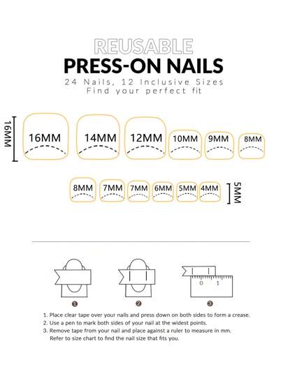 48 قطعة أظافر للأصابع واليدين أظافر صناعية باللون الأحمر الكرزي والأحمر الفراولة، مجموعة أظافر صناعية مناسبة للصيف للنساء والفتيات، تتضمن 2 ورقة من الألسنة اللاصقة و 2 ملف ميني ، الجل اللزج يتم إرساله عشوائياً