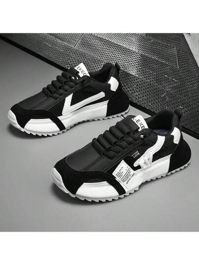 أحذية رياضية قابلة للتنفس للرجال، أحذية مريحة خفيفة الوزن للتنزه والتسلق في الهواء الطلق، ذات قاعدة سميكة ومرتفعة متعددة الاستخدامات