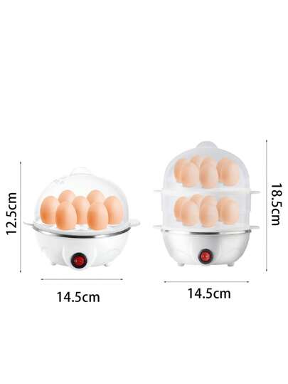 جهاز متعدد الوظائف لطهي البيض، غلاية بيض كهربائية، غلاية بخار بيض متعددة الطبقات مع نظام تحضير القرع وسريعة الإفطار، أجهزة مطبخ