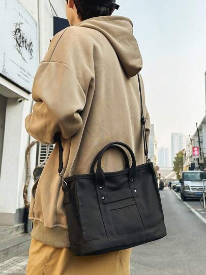 peach tree 1 حقيبة كتف للرجال، حقيبة عبر الجسم، حقيبة التسوق، نايلون خفيف الوزن ، متعددة الوظائف للخارج، هدية عصرية وأنيقة، سعة كبيرة، محمولة، أناقة عادية (شجرة الخوخ)