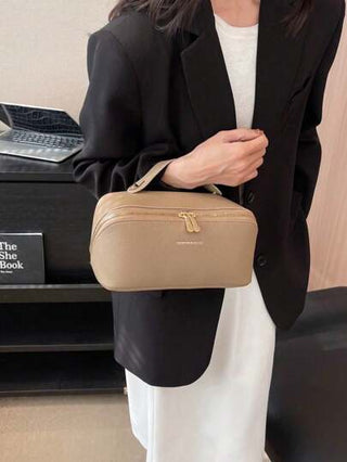 حقيبة مستحضرات تجميل محمولة بسيطة متعددة الاستخدامات