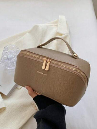 حقيبة مستحضرات تجميل محمولة بسيطة متعددة الاستخدامات