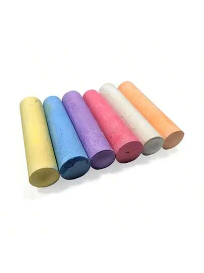 أدوات مكتبية ومدرسية طباشير قابلة للغسل للرصيف في عيد الفصح 6 قطع لعبة فنية رسم السبورة ملعب السبورة الصف الدراسي في الهواء الطلق ممتع إبداعي، لوازم مدرسية، العودة إلى المدرسة