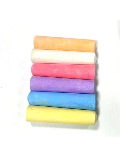 أدوات مكتبية ومدرسية طباشير قابلة للغسل للرصيف في عيد الفصح 6 قطع لعبة فنية رسم السبورة ملعب السبورة الصف الدراسي في الهواء الطلق ممتع إبداعي، لوازم مدرسية، العودة إلى المدرسة