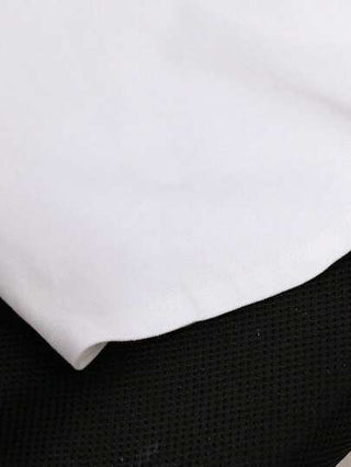 قميص تي شيرت بأكمام قصيرة وياقة دائرية بنمط بسيط وكاجوال للأولاد الصغار