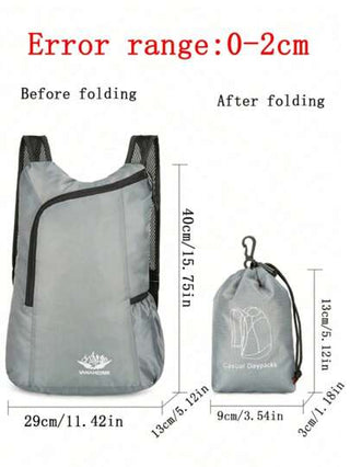 حقيبة تخزين قابلة للطي عالية الخفة قابلة للحمل 1، مناسبة للسفر والخارج والرياضة