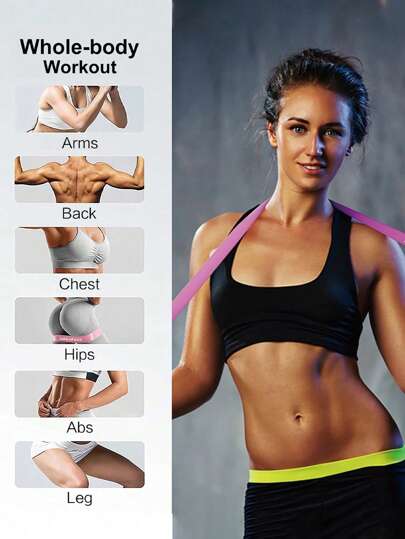 5 حزم أشرطة مقاومة اليوغا لياقة البدنية الكاملة للجسم، وتمديد الأرجل والذراعين، تمارين اليوغا والبيلاتس في المنزل، معدات لياقة بدنية محمولة، أشرطة مطاطية مقاومة، مرونة الجيم اليوغا الجوارب قوة البيلاتس العابر النساء الرياضة الوزن (5/1)