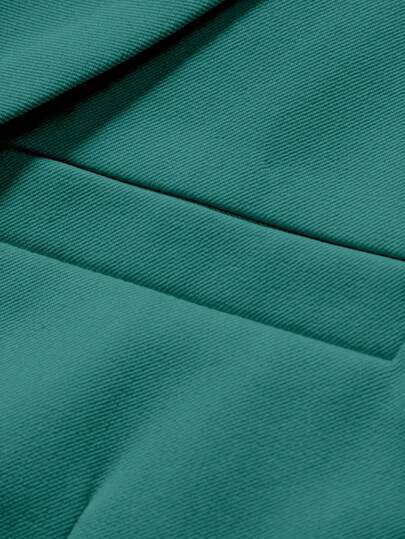 Manfinity Mode بدلة رجالية من قطعتين بعنق مفرد وأكمام طويلة, لون أخضر, بدلة رسمية