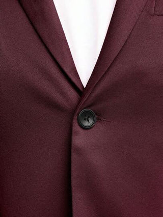 Manfinity Mode بدلة رجالية كاملة بسيطة اللون، جاكيت بياقة صدر طويل الأكمام وبنطال، بنطلونات بذلة للرجال ، بذلة كاجوال للرجال، بذلة وبنطال للرجال، بذلة كاجوال للرجال، بذلة موضة للرجال