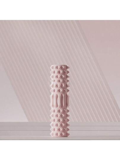 قطعة واحدة، بكرة رغوية بطول 30 سم/11.81 بوصة، أسطوانة تدليك العضلات لصالة الألعاب الرياضية اليوغا للإفراج عن الفاشية، أداة لياقة بدنية للعمود الفقري وأسفل الظهر، مثبتات اليوغا