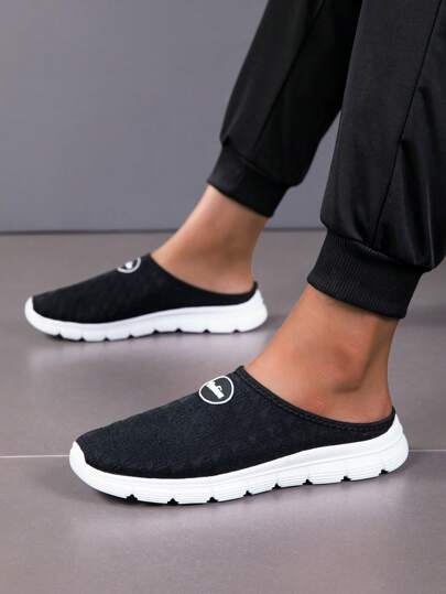 أحذية لوفر قابلة للارتداء بسهولة مصنوعة من شبكة تنفس معرضة للهواء الصيفي/الربيعي