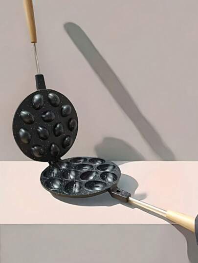 صينية خبز فطائر البيض المنزلية ذات 12 تجويف بشكل بيضاوي