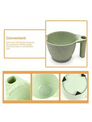 1 قطعة/4 قطع وعاء لتلوين الشعر، وعاء خلط ألوان الشعر احترافي، وعاء انتقاء القصدير لصالون الحلاقة، اكسسوارات تصفيف صالون الحلاقة، وعاء الصبغ البلاستيكي، أدوات تصفيف الشعر، أدوات صبغ الشعر في المنزل