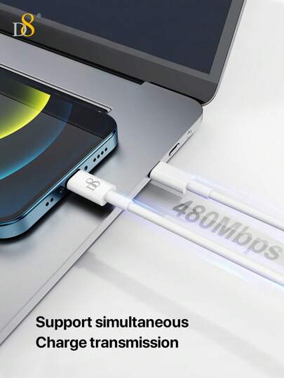 كابل شاحن من USB-C إلى Lightning معتمد من MFi، كابل شحن من نوع C USB 2.0 بتسليم الطاقة ، سرعة شحن سريع توافقي مع آي فون 14 برو/13 ميني/13/12/11 برو ماكس/XR/XS/8/7/بلس/6S/SE/ آي باد، (1 متر، 3.3 قدم) مصنوع من (TPE)